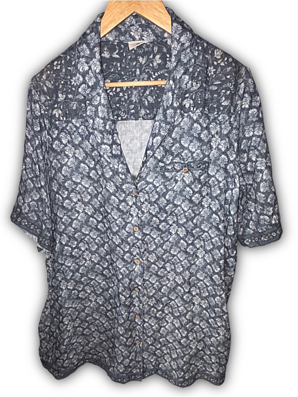 Faherty Brand Paradise Point Linen Dress in Oceanview Blossom